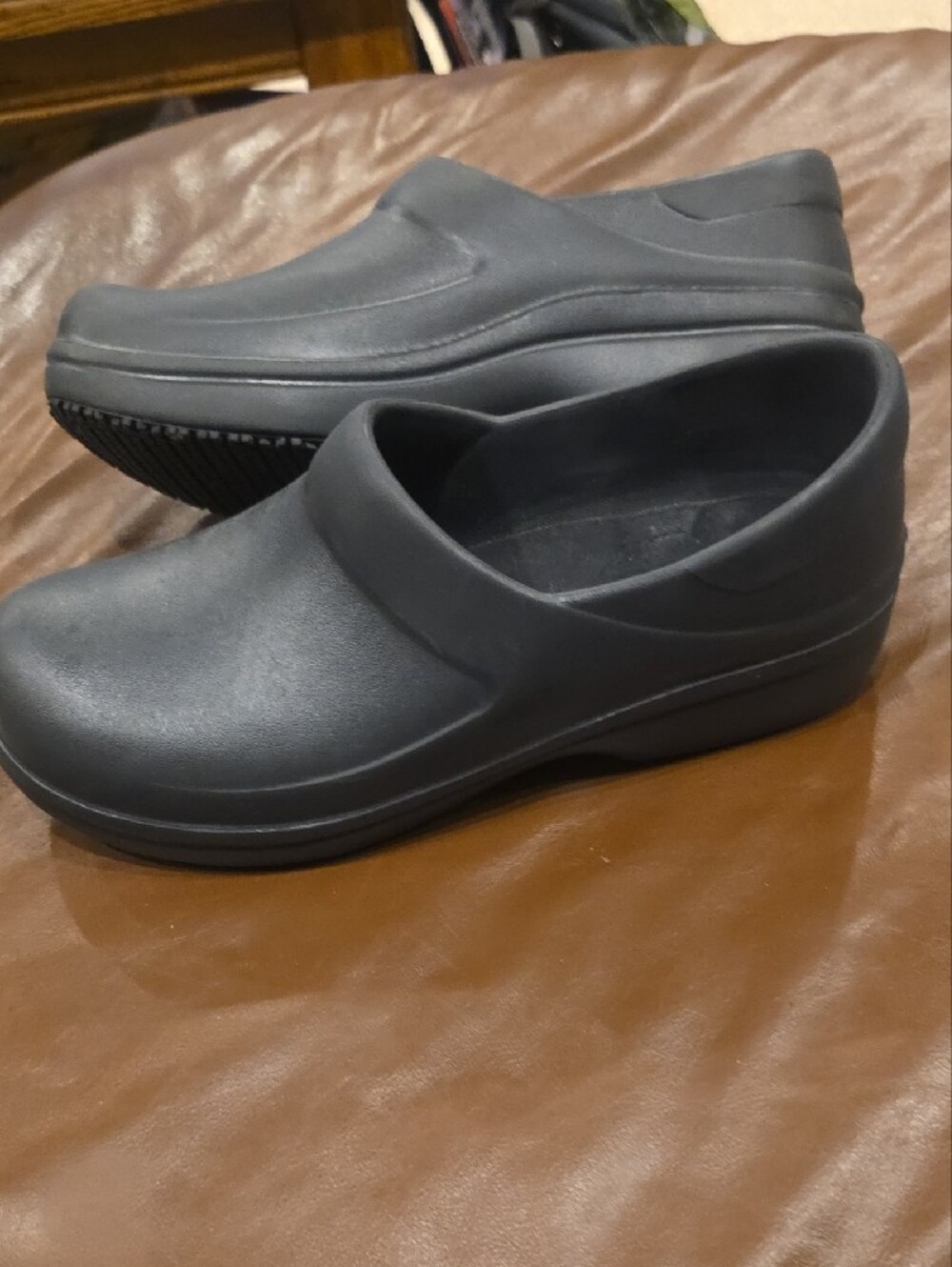 CROCS Womens Nerio II Black Slip-Ons Sz 10 - Picture 4 of 6